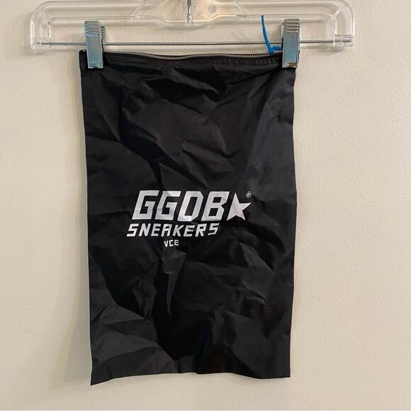 Golden Goose GGDB Sneakers Nylon Zip Logo Dust Bag Travel Bag Shoes 15" X 9.5" - Picture 1 of 8